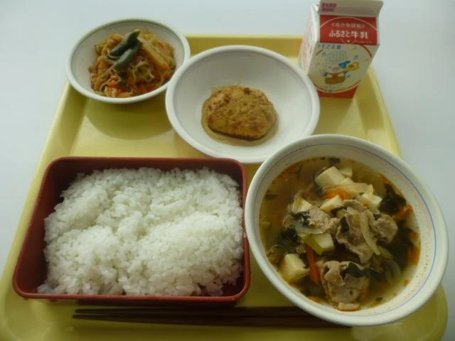 写真：2月7日（火曜）給食