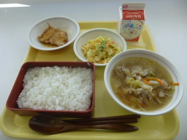 写真：2月9日（木曜）給食