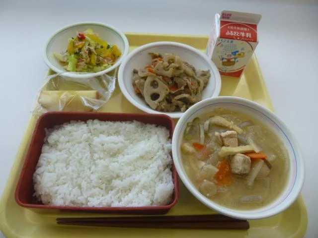 写真：2月21日（火曜）給食