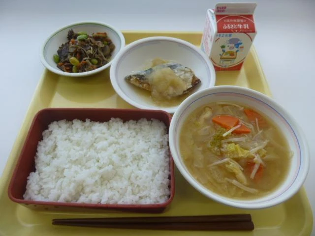 写真：2月27日（月曜）給食