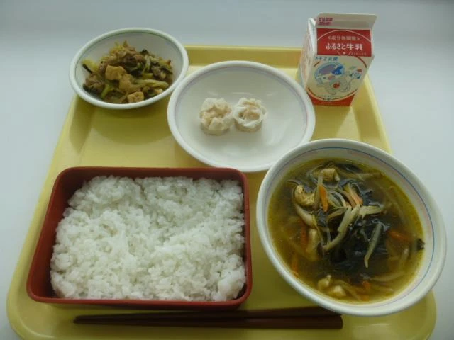 写真：1月17日（火曜）給食