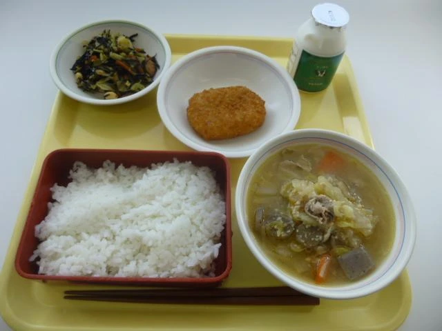 写真：1月18日（水曜）給食