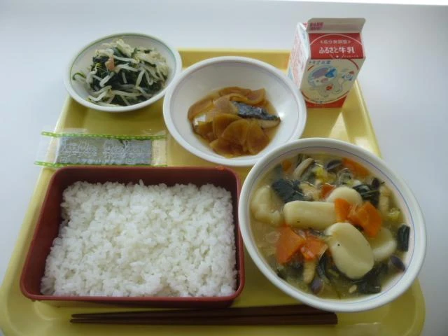 写真：1月26日（木曜）給食