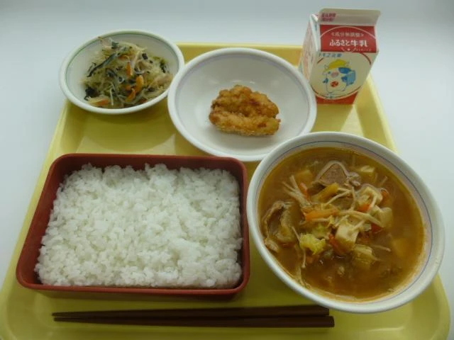 写真：12月5日（月曜）給食