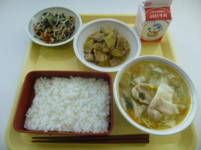 写真：12月19日（月曜）給食
