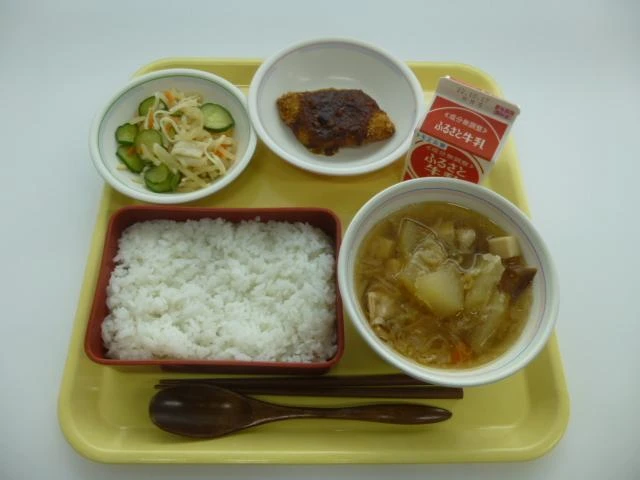 写真：10月5日（水曜）給食