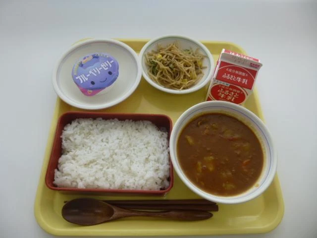 写真：10月11日（火曜）給食