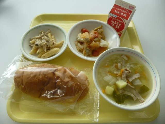 写真：10月14日（金曜）給食