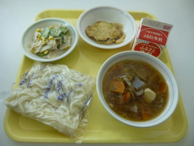 写真：10月20日（木曜）給食