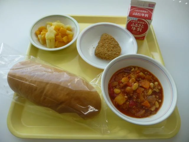 写真：10月21日（金曜）給食