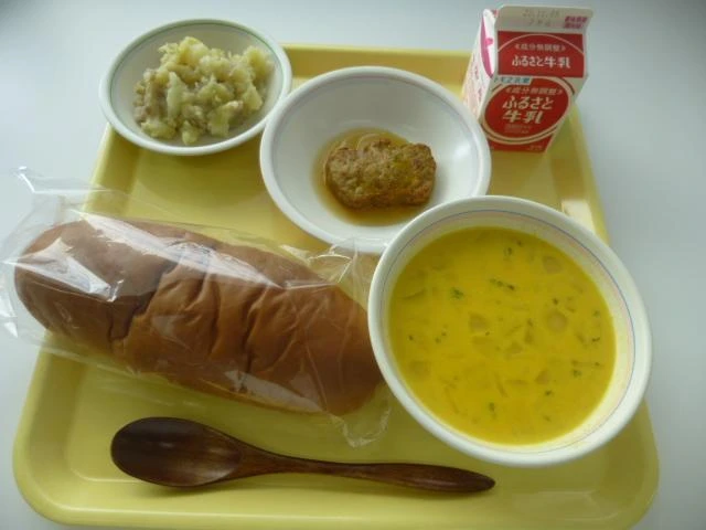 写真：10月28日（金曜）給食