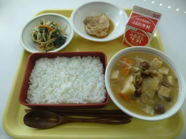 写真：10月31日（月曜）給食