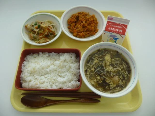 写真：9月21日（水曜）給食