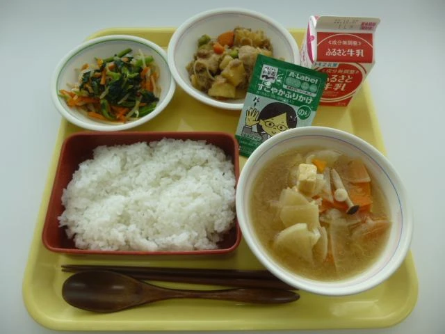 写真：9月27日（火曜）給食