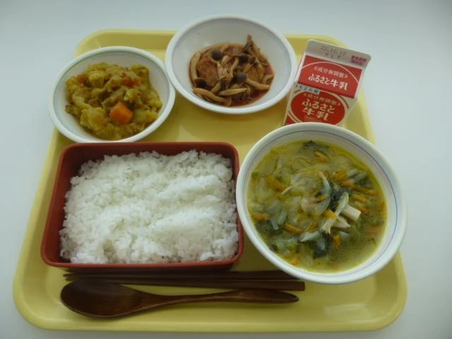 写真：9月28日（水曜）給食