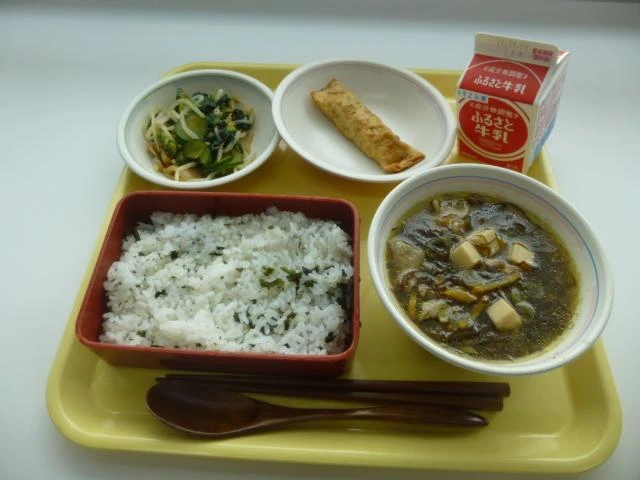写真：8月30日（火曜）給食