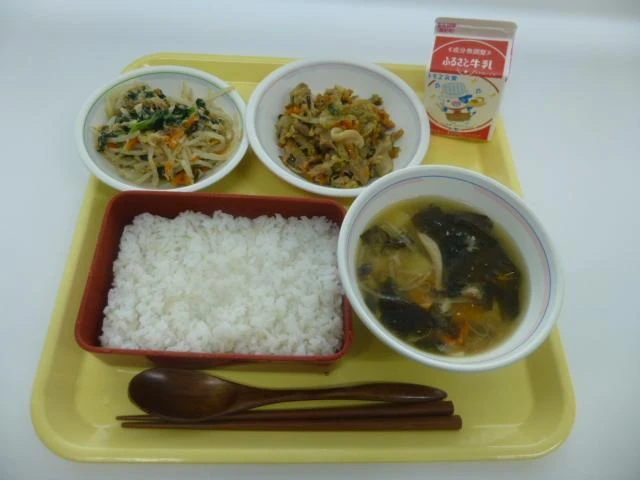 写真：6月6日（月曜）給食