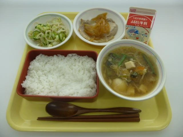写真：6月8日（水曜）給食