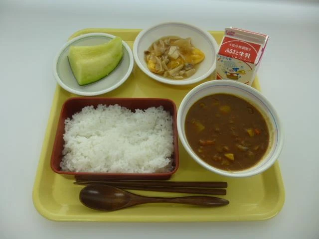 写真：6月9日（木曜）給食