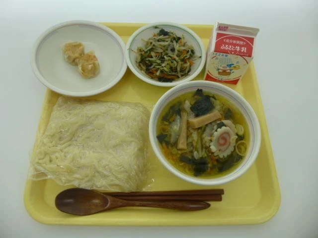 写真：6月23日（木曜）給食