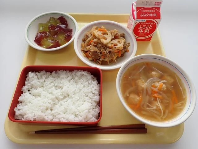 写真：9月21日（木曜）給食