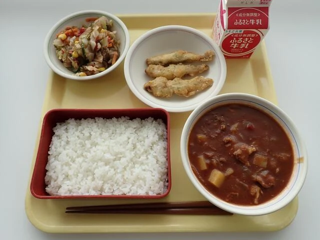 写真：9月25日（月曜）給食