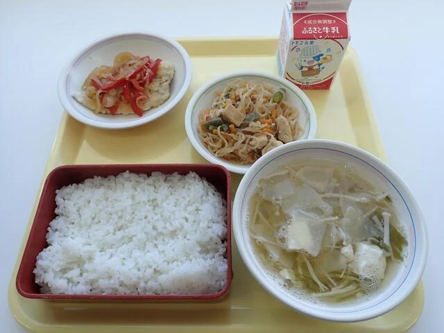 写真：8月25日（金曜）給食