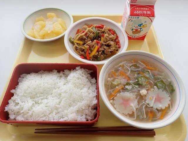写真：7月7日（金曜）給食