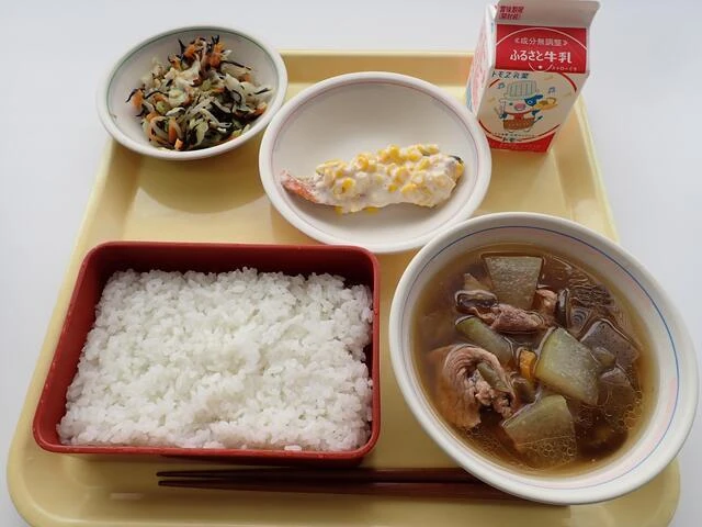 写真：7月19日（水曜）給食