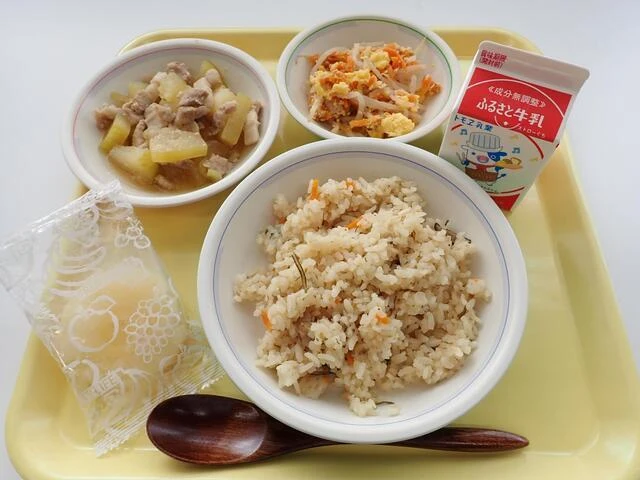 写真：7月20日（木曜）給食