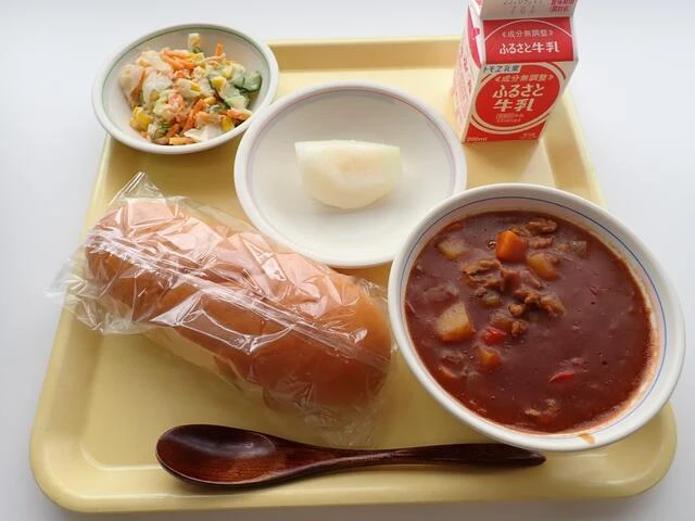 写真：8月30日（水曜）給食