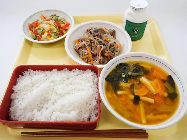 写真：6月22日（木曜）給食