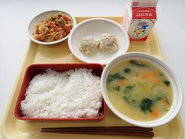 写真：6月27日（火曜）給食