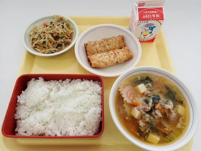 写真：5月18日（木曜）給食