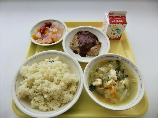 写真：4月11日（火曜）給食
