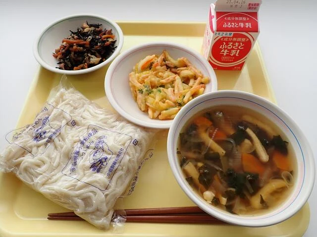 写真：4月14日（金曜）給食