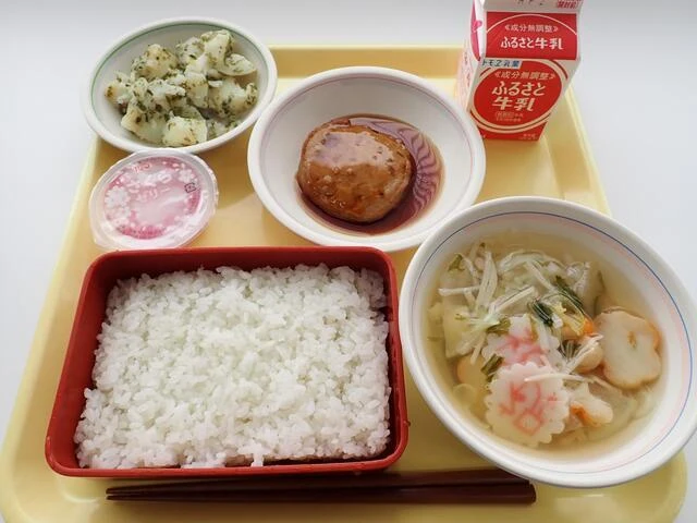 写真：4月18日（火曜）給食