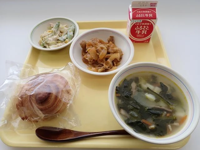 写真：4月19日（水曜）給食
