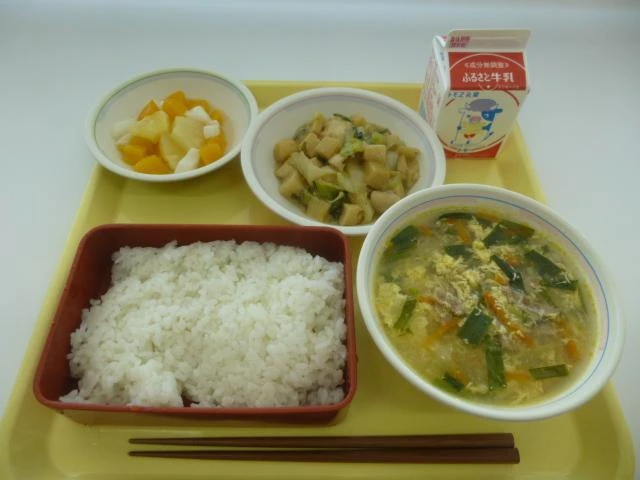 写真：3月7日（火曜）給食