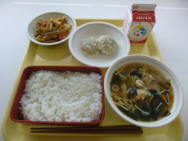 写真：3月14日（火曜）給食