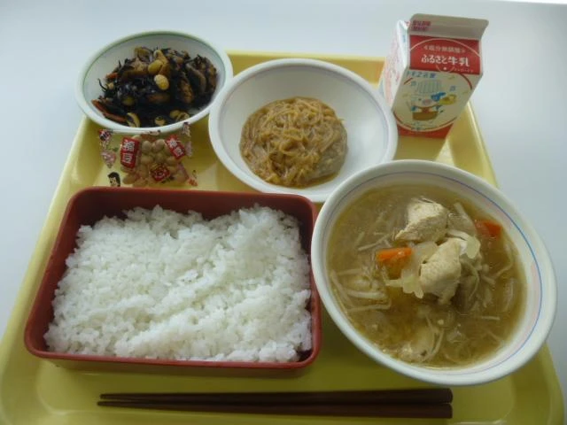 写真：2月2日（木曜）給食