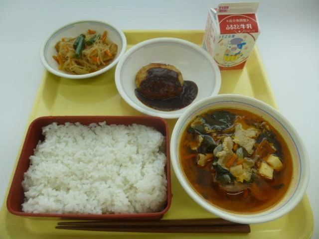 写真：2月10日（金曜）給食
