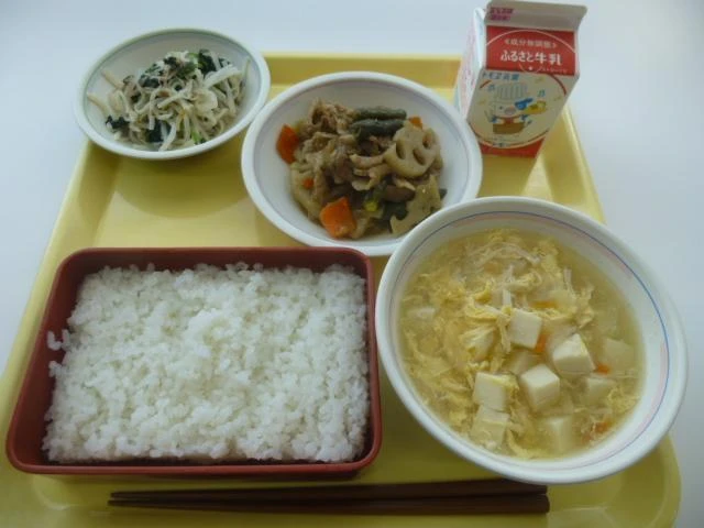 写真：2月20日（月曜）給食