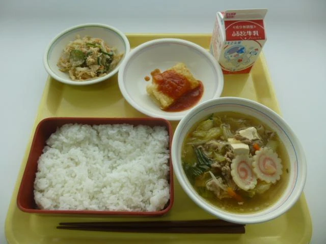 写真：1月17日（火曜）給食