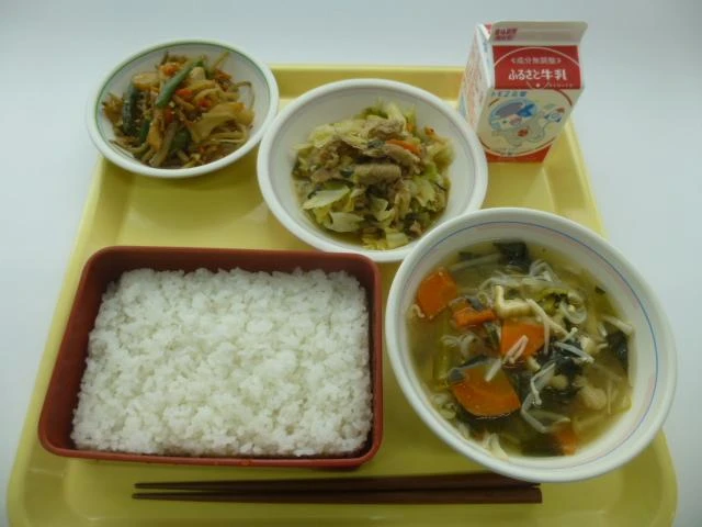 写真：1月23日（月曜）給食