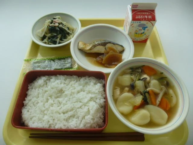 写真：1月24日（火曜）給食