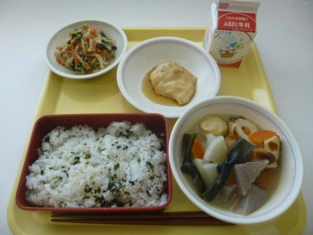 写真：1月30日（月曜）給食