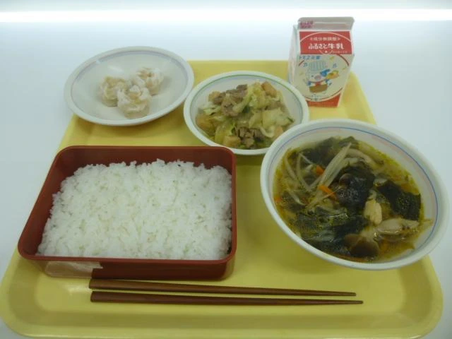 写真：1月31日（火曜）給食