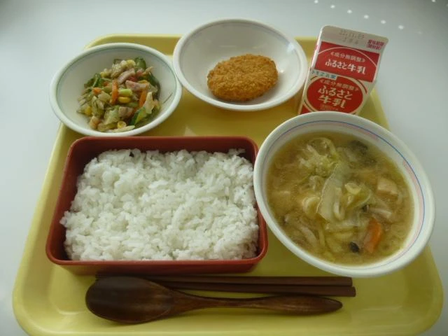 写真：10月28日（金曜）給食