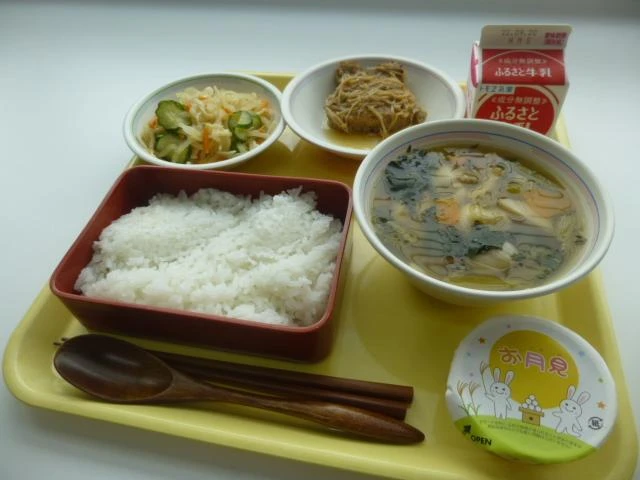 写真：9月8日（木曜）給食